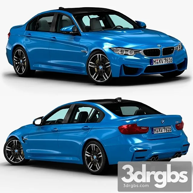 Bmw m3 3D Model Free