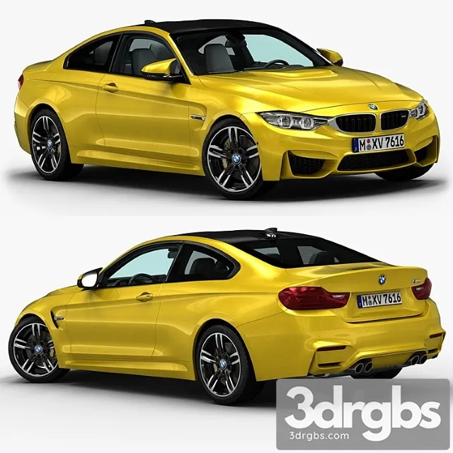 Bmw m4 3D Model Free