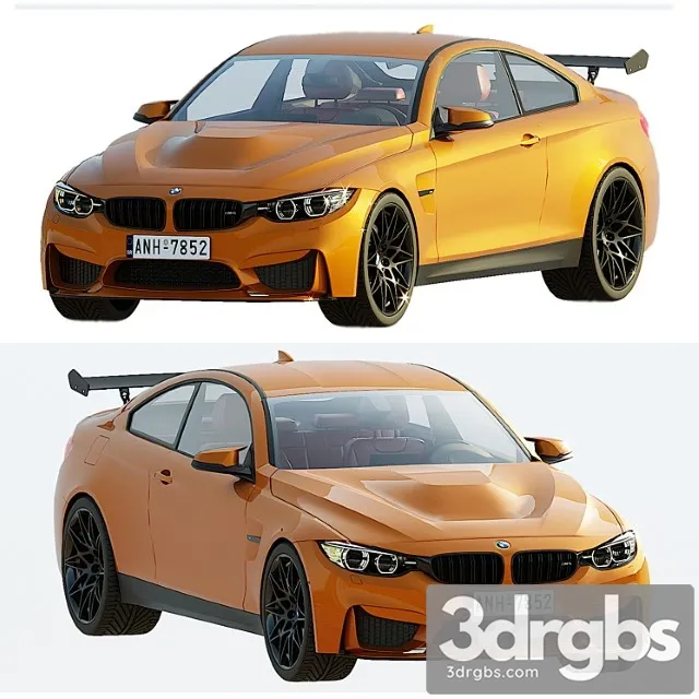 BMW M4 GTS 3D Model Free