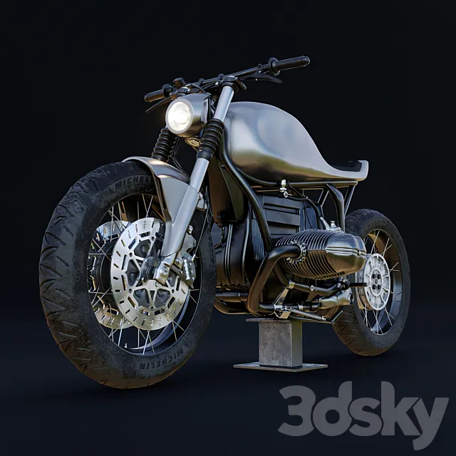 BMW R100R 3D Model