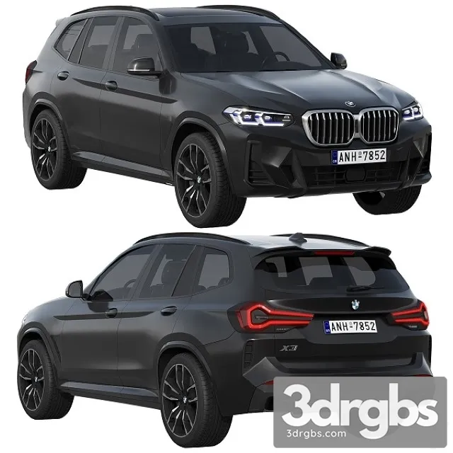 BMW X3 2022 3D Model Free