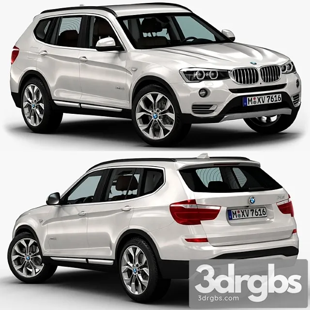 Bmw x3 3D Model Free