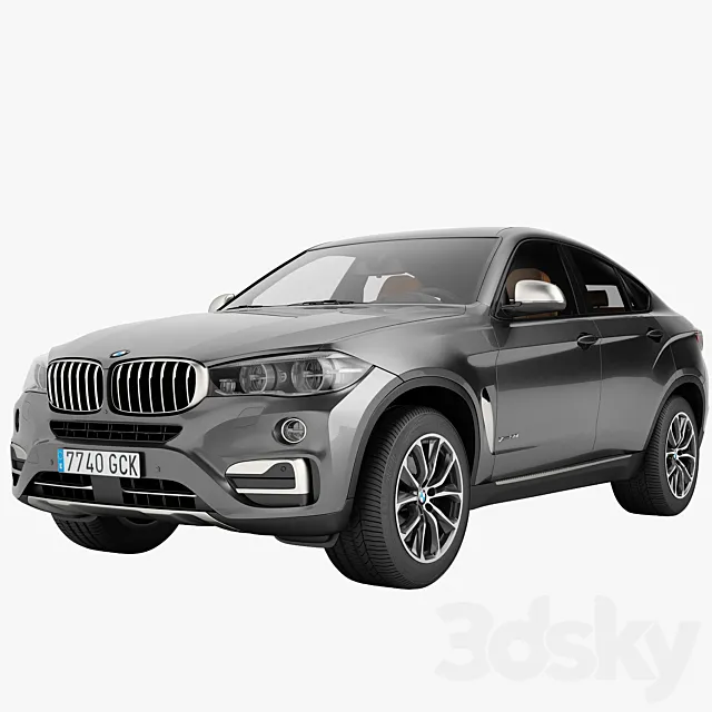 BMW X6 xDrive50i 3D Model