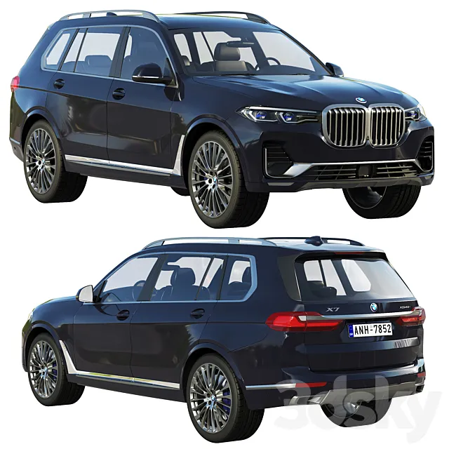 BMW X7 Free Download