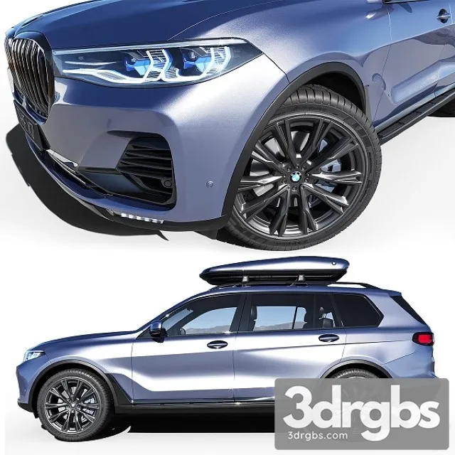 BMW X7 Travel 3D Model Free