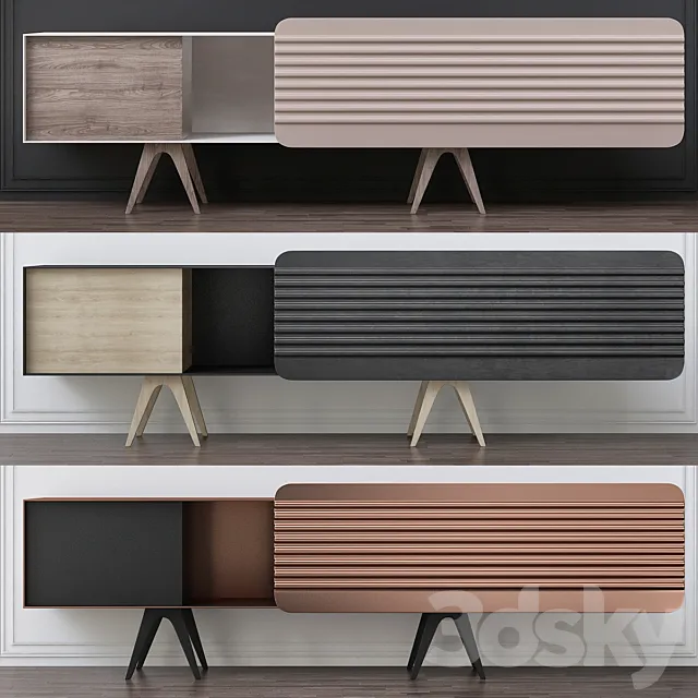 Bo-Em 003 B Sideboard Altitude 3DModel