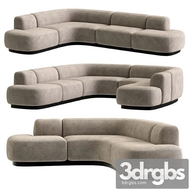 Bo high sofa by piet boon 2 3D Model Free
