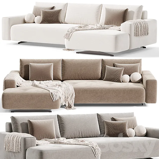 Bo Sofa Modern By mononova 3D Model