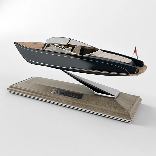 Boat model 3D Model