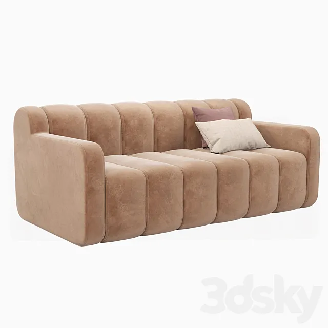 Bob Home Bla Station Sofa 3D Model