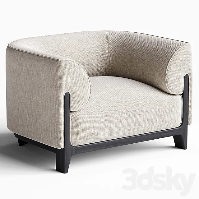 BOB KOKO Delcourt Collection Arimchair 3D Model