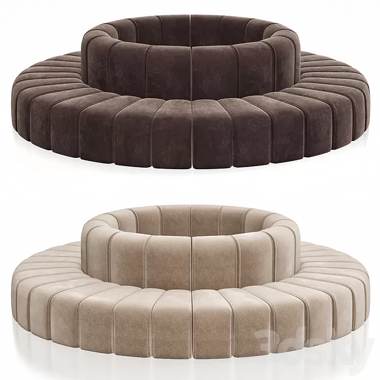 Bob Lounge by Bla Station 3D Model