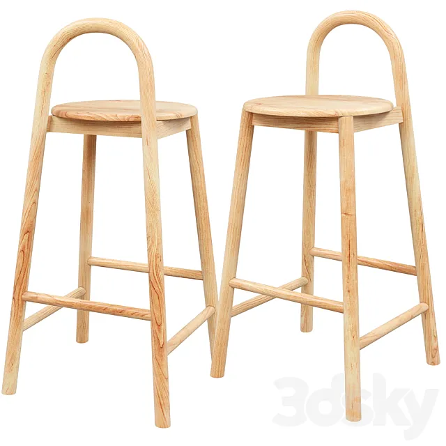 Bobby Bar Stool 3D Model