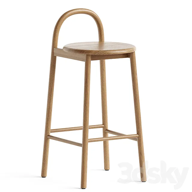 Bobby Bar Stool 3D Model