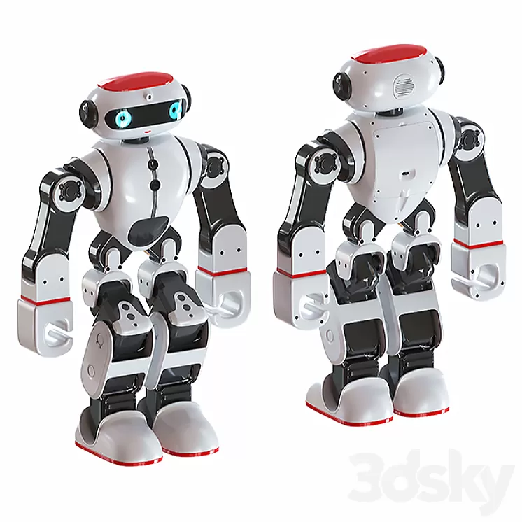 Bobi Humanoid intelligent robot 3D Model