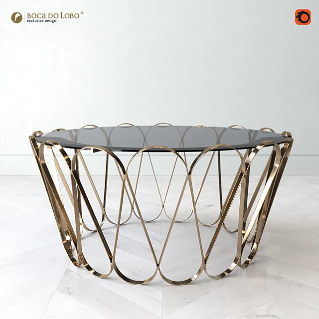 Boca Do Lobo AQUARIUS Center Table 3DModel