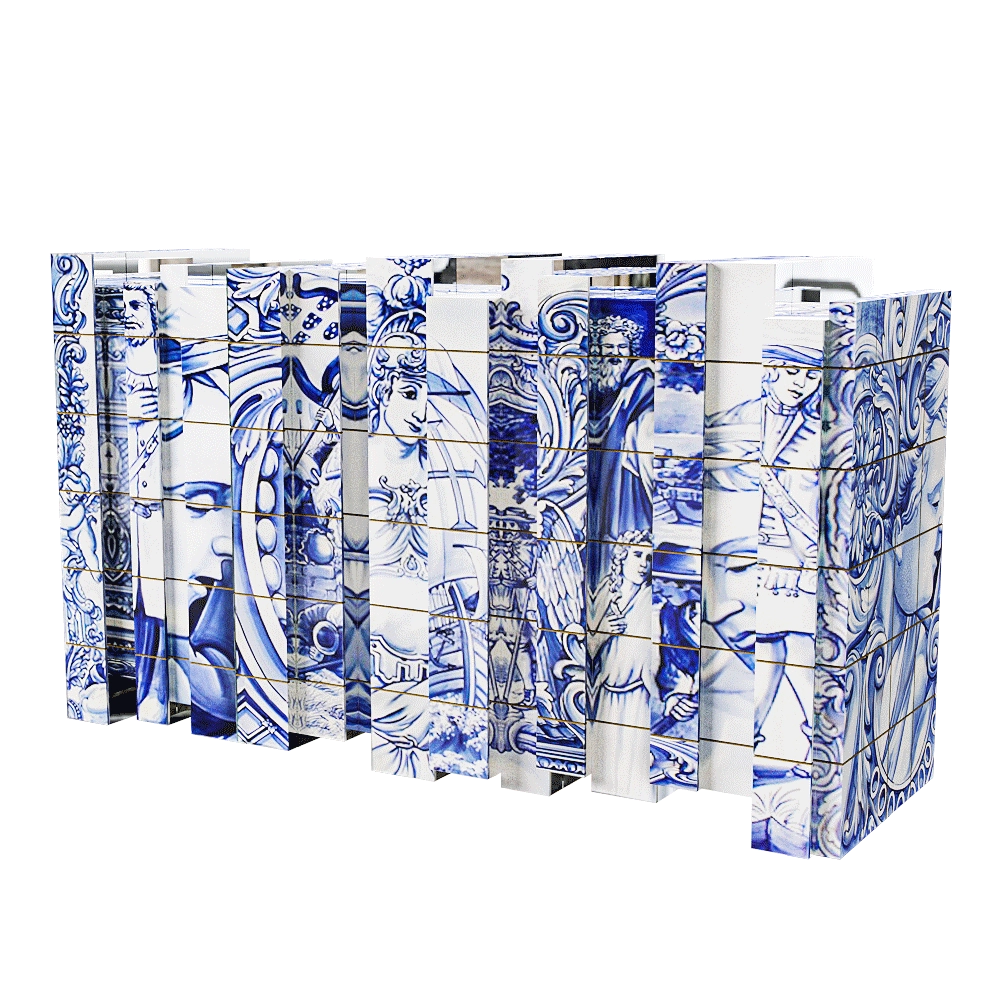 Boca do Lobo - Chest of drawers Heritage 3D Model