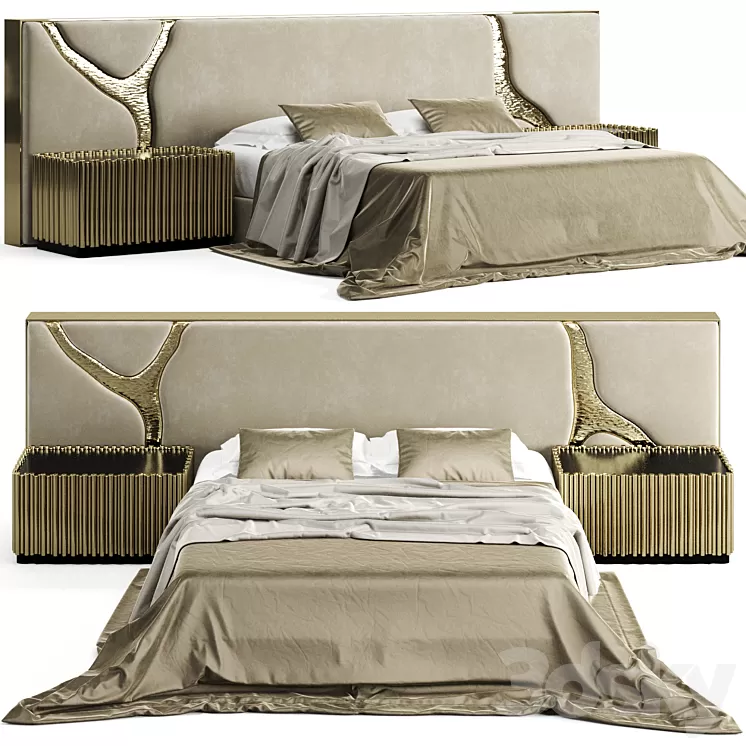 Boca do lobo lapiaz bed 3D Model