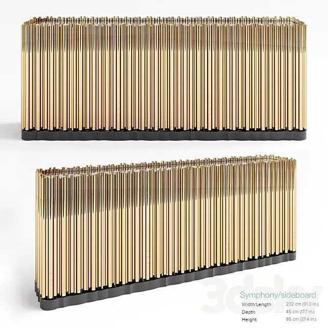 Boca Do Lobo Symphony 3D Model