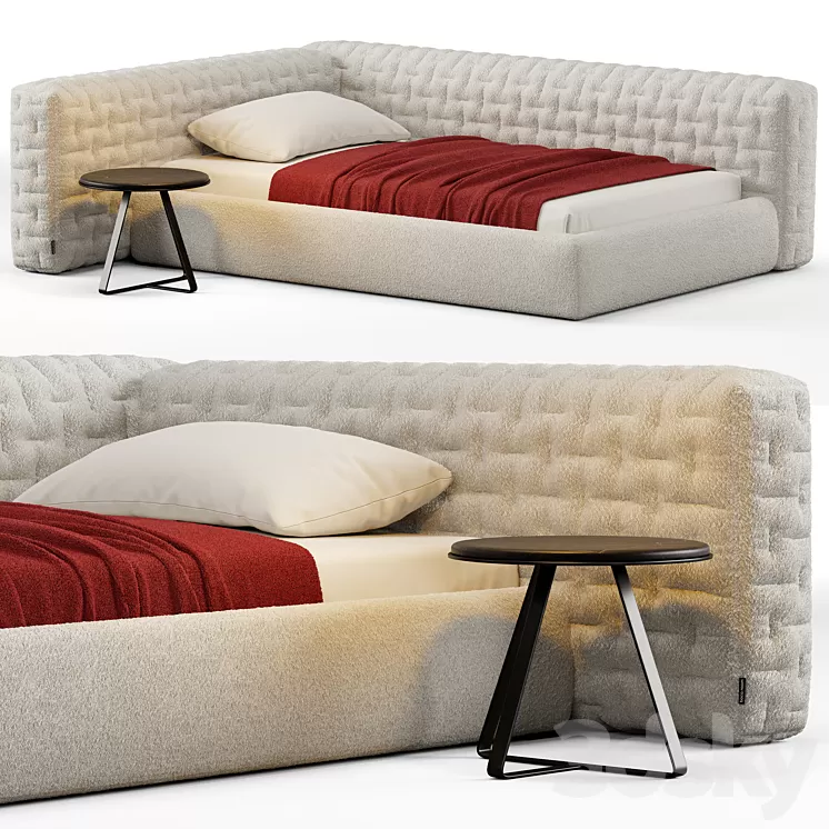 Boca Foo-Five Mini bed 3D Model Free