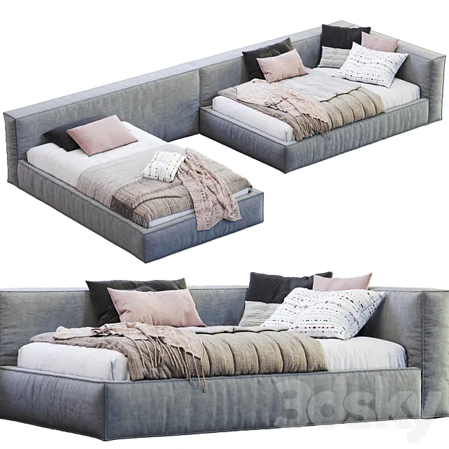 Boca Mini Bed 3D Model