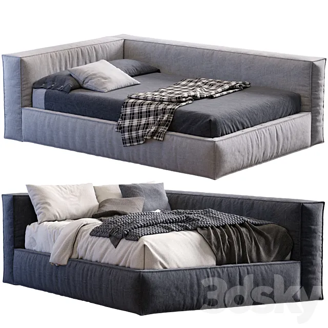 Boca Mini Bed 3D Model