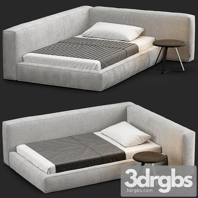 Boca Mini Bed 3D Model Free