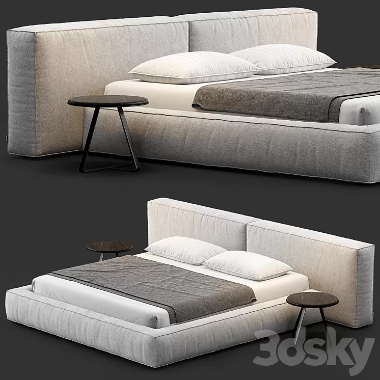 Boca Navi bed 2 3D Model Free