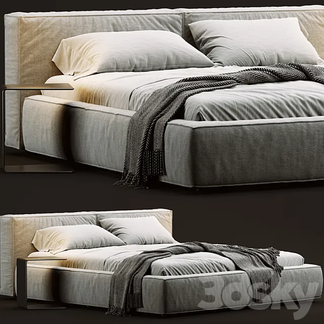 Boca navi bed 3D Model