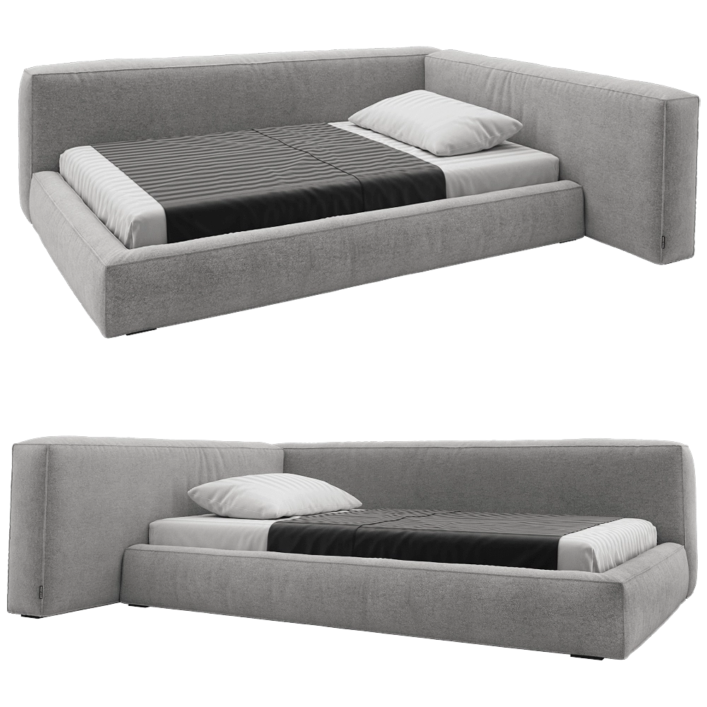 Boca Room - Bed Boca Mini 3D Model