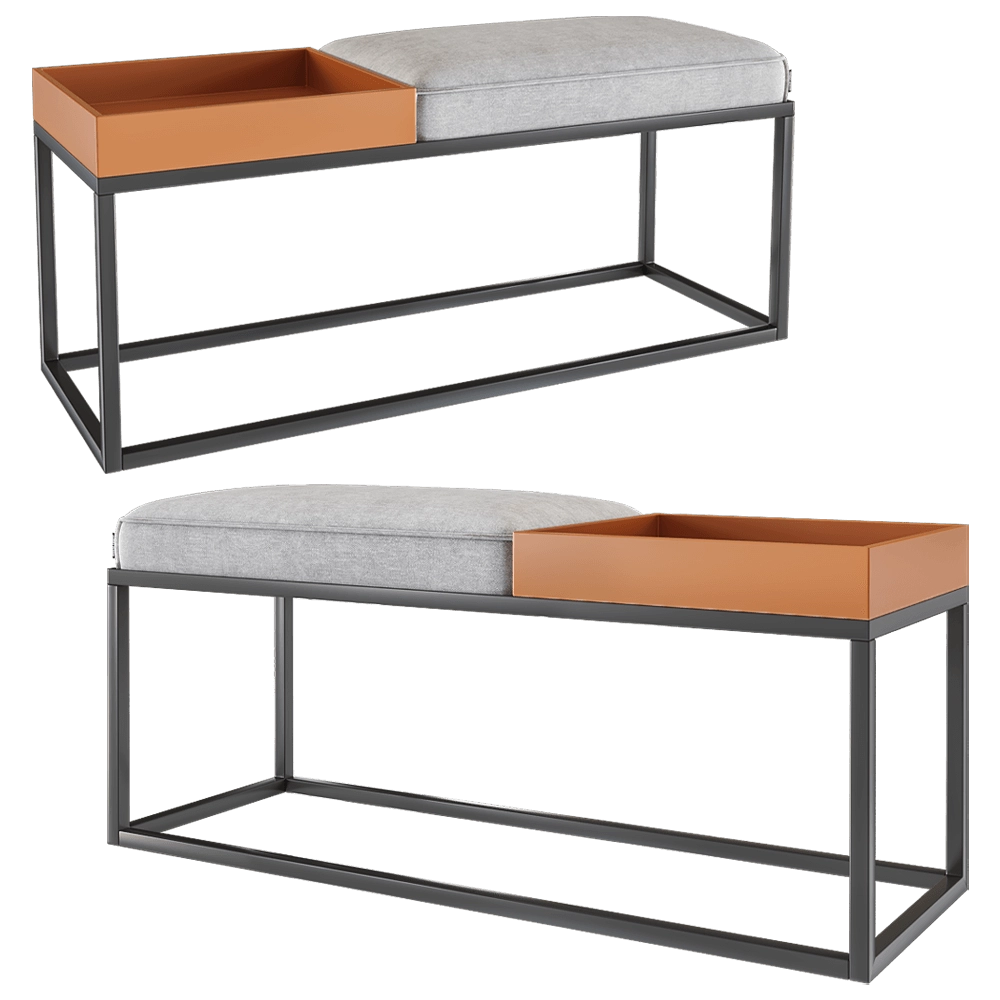 Boca Room - Pouf in the hallway Boca Sit 3D Model