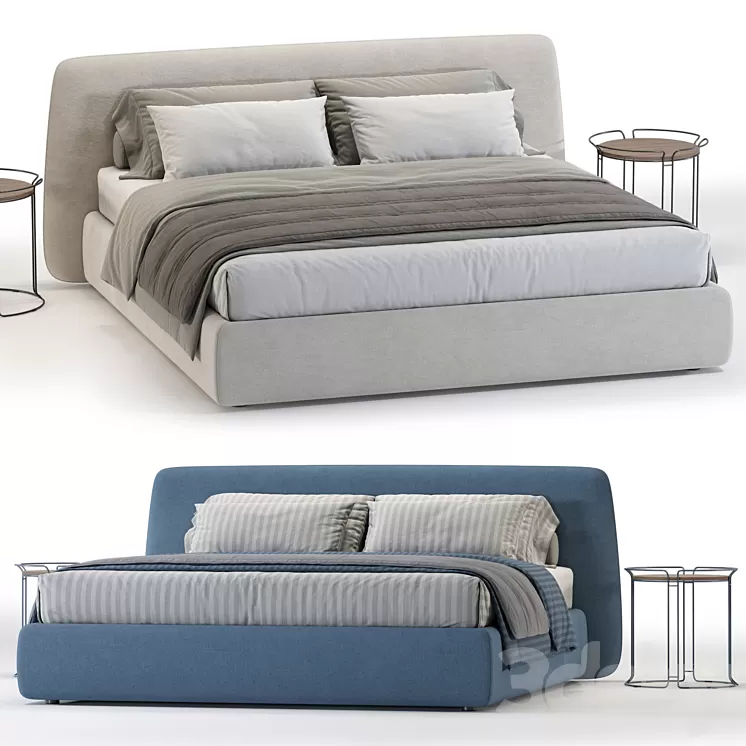 Boca Slimbed Bed No.2 3D Model Free