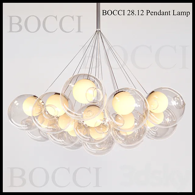 Bocci 28.12 Pendant Lamp 3DModel