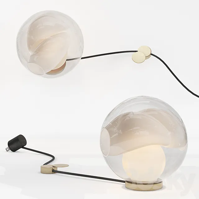 Bocci 38V Table Light 3D Model