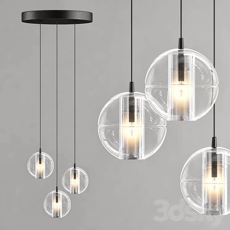 Bocci led collection 3D Model