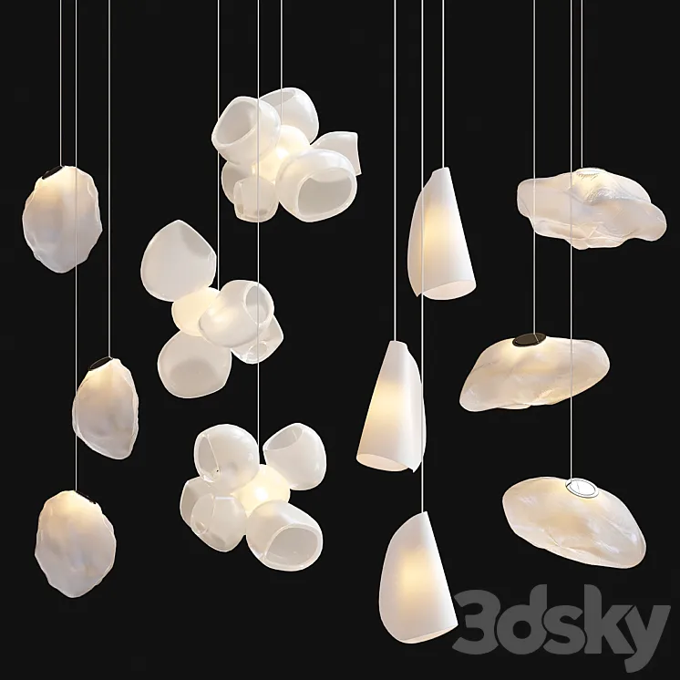 Bocci Light Collection 3D Model Free