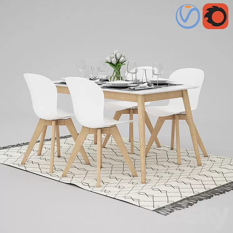 BoConcept Adelaide and Milano 3D Model