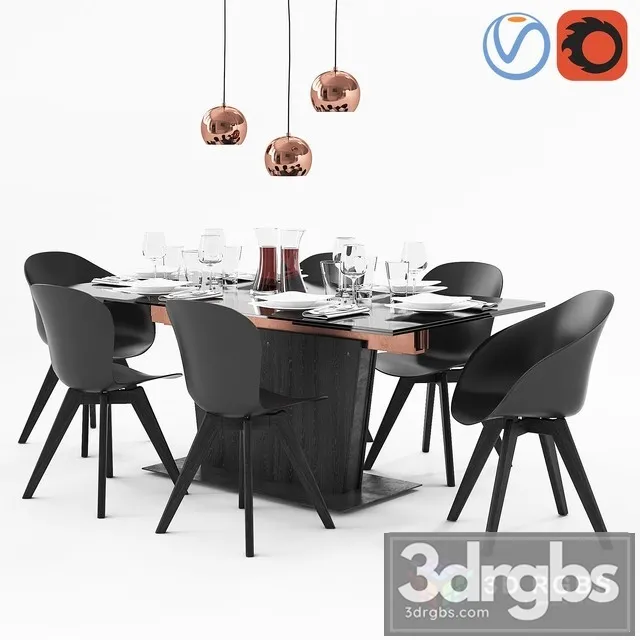 BoConcept Adelaide and Monza 3 3D Model Free