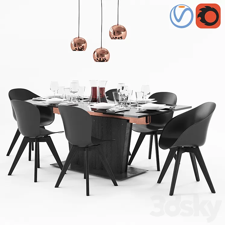 BoConcept Adelaide and Monza 3 3D Model