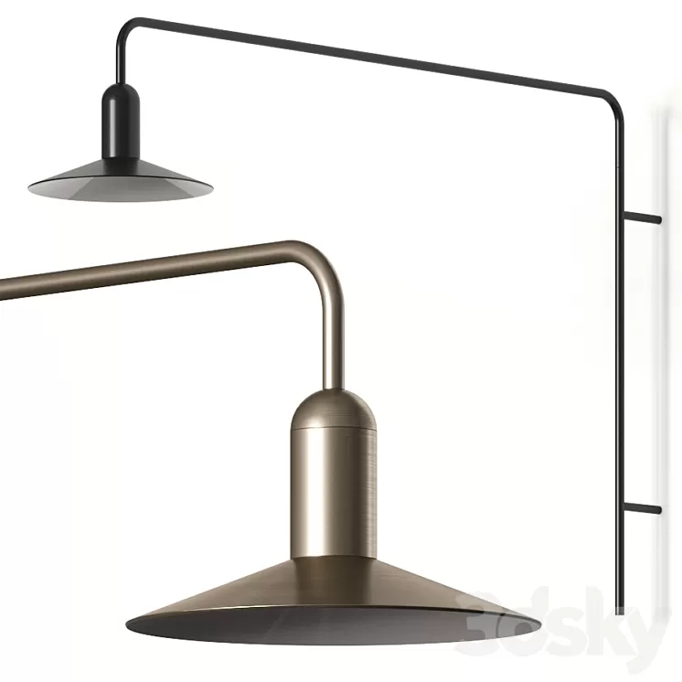 BoConcept Aerial Wall Lamp 3D Model