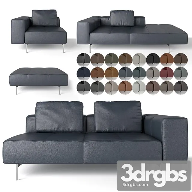 Boconcept amsterdam sofa 2 3D Model Free