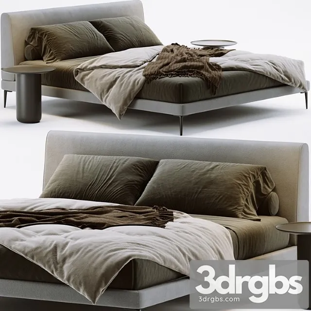 Boconcept Arlington Bed 3 3D Model Free