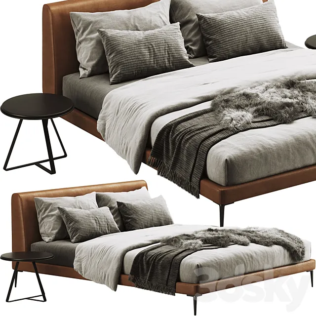 Boconcept arlington bed 3D Model