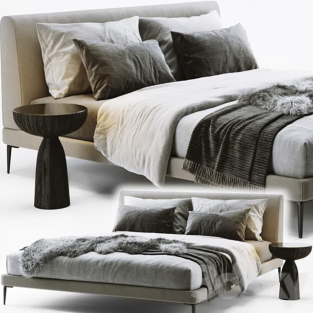 Boconcept arlington bed 3D Model