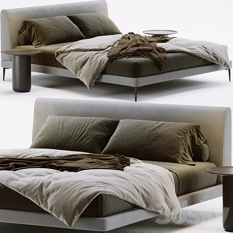 BoConcept Arlington Bed 3D Model Free