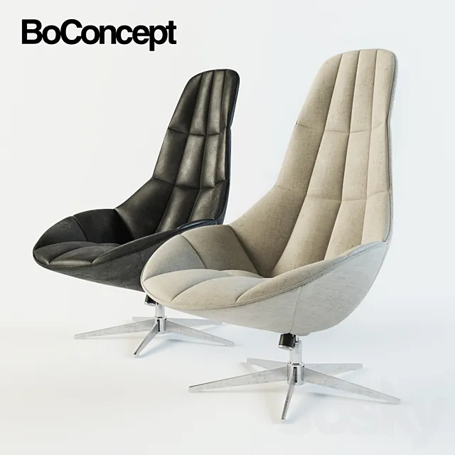 BoConcept Armchairs 3DModel