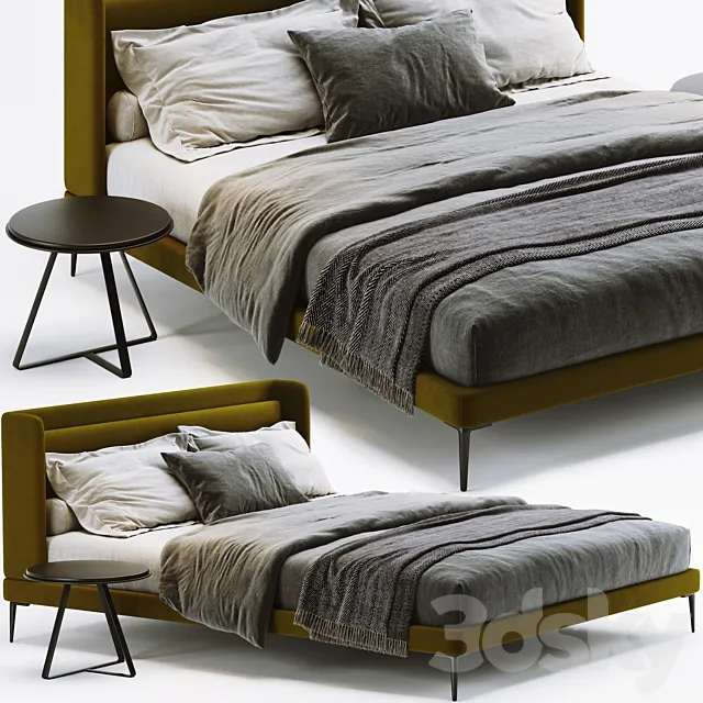 Boconcept austin bed 3D Model