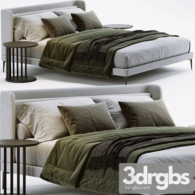 Boconcept Austin Bed 3D Model Free