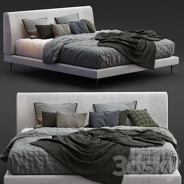 Boconcept Bed Arlington 3DModel