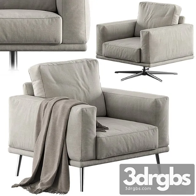 Boconcept carlton armchair 3D Model Free
